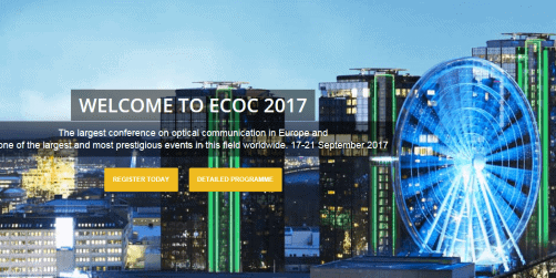 Meetx har miljödiplomerat ECOC Conferece 2017