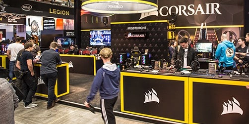 Månadens monter januari – Corsair på DreamHack