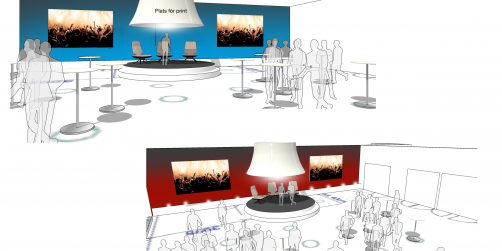 Eventeffect på plats under Möten & Events