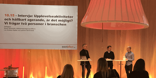Film: Samtal om upplevelseaktiviteter och hållbarhet
