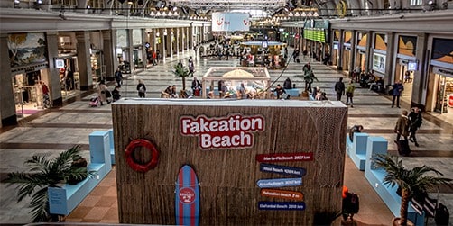 tui kampanj på stockholm central som nådde cirka 3 % av jordens befolkning! TUI kampanj på Stockholms Centralstation som nådde cirka 3 % av jordens befolkning!