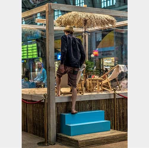 tui kampanj på stockholm central som nådde cirka 3 % av jordens befolkning! TUI kampanj på Stockholms Centralstation som nådde cirka 3 % av jordens befolkning!