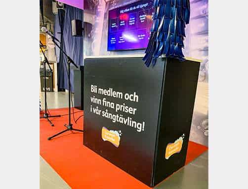 Workman producerar OKQ8-monter på Mello
