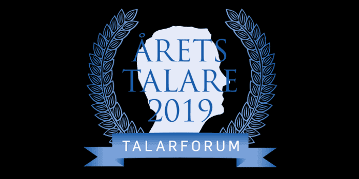De kan vinna Årets talare 2019