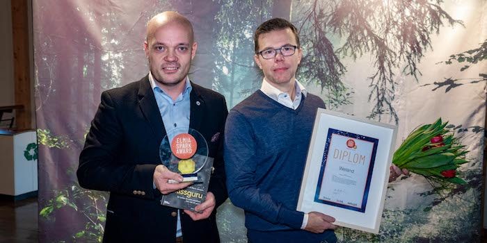 De tog hem Elmia Spark Award 2019
