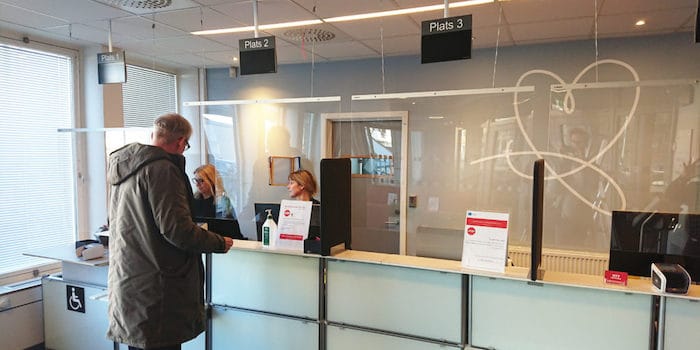 Monterbyggaren räddar sin affär genom droppskydd