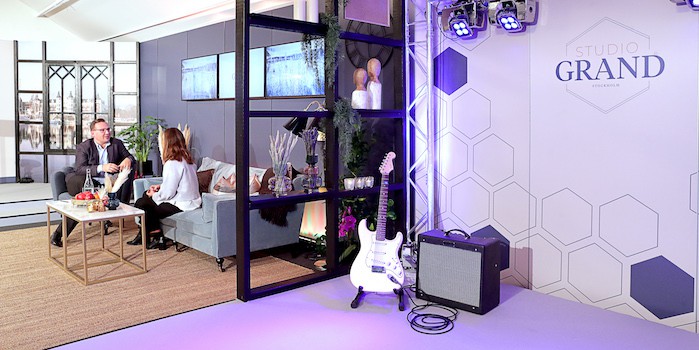 Aktiva Event öppnar tv-studio hos Grand Hotel Saltsjöbaden
