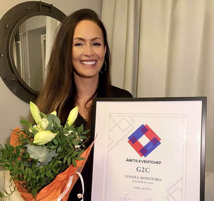 Linnéa Monteiro vinnare av årets Eventchef G2C 2020