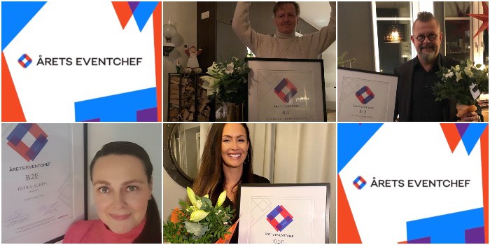 Vinnarna av Årets Eventchef 2020