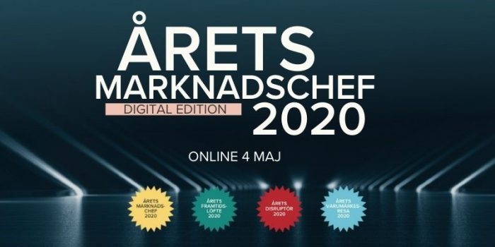 Årets Marknadschef utses i digitalt event