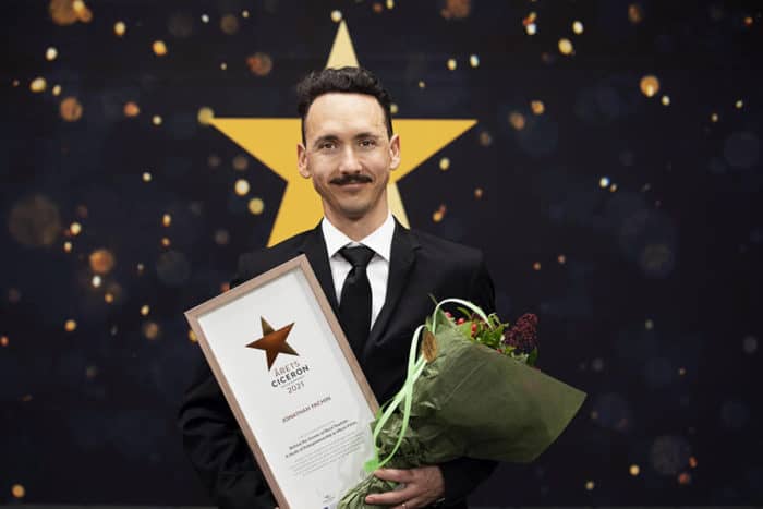 Jonathan Yachin är Årets ciceron