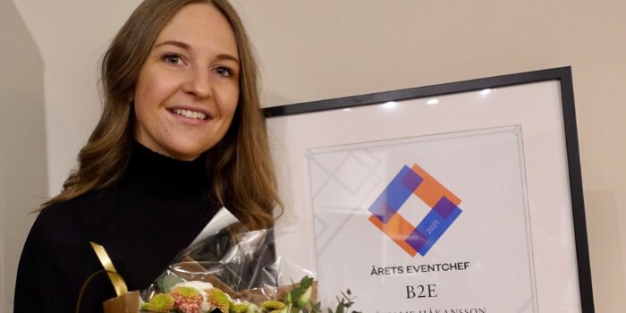 Nathalie Håkansson vinnare av Årets Eventchef B2E 2021