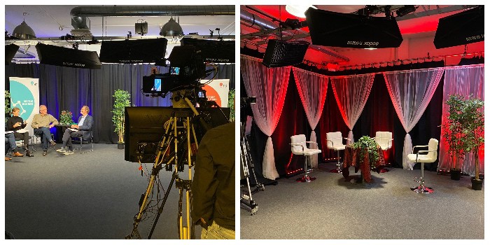 Studio för livesändningar i Stockholm