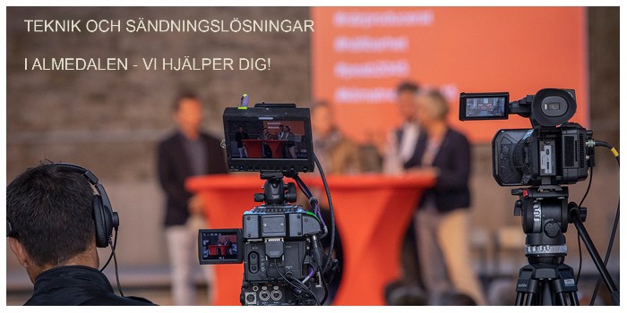 Teknik under Almedalsveckan?
