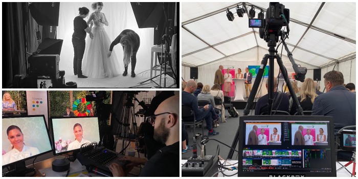 Hybrida evenemang: Vi hjälper dig!