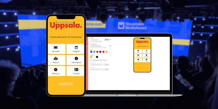 Nu kan arrangörer skapa sina eventappar på 5 min