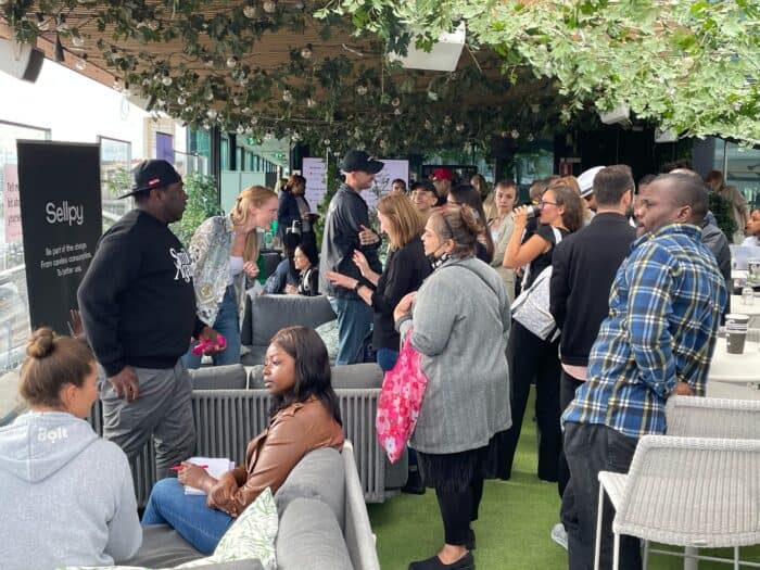 Eventet ”Vi är här nu” besöktes av över 500 nyanlända